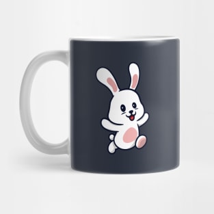 Cute Bunny Cartoon Mug